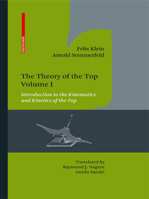 cover image of The Theory of the Top. Volume I